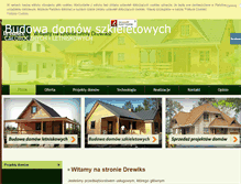 Tablet Screenshot of drewiks.pl